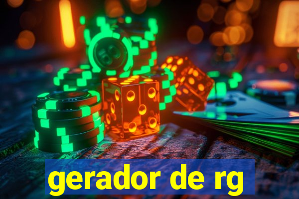 gerador de rg